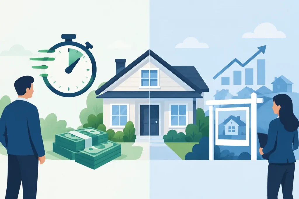 Quick House Sale Versus Listing Compared